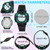 Digital Kids Watch 30 M Waterproof, 7 Color Lights Time Teaching Watch Easy to Read
