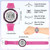 7 Color Lights Time Teaching Watch Easy to Read for Girls Boys 5-16