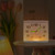 Non-Ticking Analog Clock with Night Light, Battery Powered, Gradually Increasing Alarm
