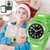 Kids Watch for Boys Girls,30M Waterproof Kids Analog Watches with 7 Colorful Lights, Soft Rubber Band