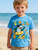 Lovekider Boys T-Shirts 2 Pcs - Soft Cotton Short Sleeve Shirts