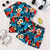 Boys 2 Piece Hawaiian Outfit Summer Button Down Shirt and Pocket