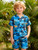 DAXIANG Boys 2 Piece Hawaiian Outfit Summer Button Down Shirt