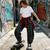 Boys Cargo Jeans, Mid Rise Elastic Waist Multi-Pockets Denim Pants School Streetwear