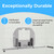 Recessed-Mounted, Model KB310-SSRE (Stainless Steel)