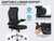 Office Chair- Desk Chair with Adjustable Lumbar Support