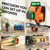 rechargeable battery, 40mW bright beam, self-leveling & durable