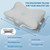 Ergonomic Memory Foam Cervical Pillow Contour Design