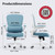 Desk Chair with Adjustable Lumbar Support, Mesh Computer