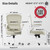 Office Chair Desk Chair with Adjustable Lumbar Support
