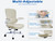 Office Chair Desk Chair with Adjustable Lumbar Support