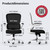 Desk Chair with Adjustable Lumbar Support, Mesh Computer