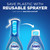 Dish Soap, Dishwashing Liquid, Fresh, 1 Starter Kit + 3 Refills, 4x16 Fl Oz