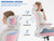 Office Chair Desk Chair with Adjustable Lumbar Support
