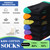 SeeyAN Kids Socks Boys Crew Athletic Half Cushioned Cotton