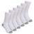 SeeyAN Kids Socks Boys Crew Athletic Half Cushioned Cotton Sport Running Breathable Socks 6 Pairs (6 Pairs White#CB, 5-8 Years)