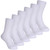 Cushioned Cotton Sport Running Breathable Socks 6 Pairs