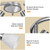 HiBay Adjustable 3-Light Ceiling Track Lighting Fixture with Glass Shade
