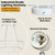 HiBay 4-Light Ceiling Track Lighting Fxiture White