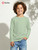 PATPAT Boys Long Sleeve Shirts Cotton Solid Crew Neck
