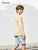 Boys Long Sleeve Shirts Cotton Solid Crew Neck Basic Shirts