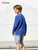 Boys Long Sleeve Shirts Cotton Solid Crew Neck Basic Shirts