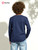 Long Sleeve Shirts Cotton Solid Crew Neck Basic Shirts