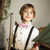 Luckyvestir Pink Bow Tie for Boys Pre-Tied Adjustable Kids Bow Ties Solid Color Toddler Bow Tie for Boys