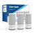 Lifetime, Reduces Chlorine, Taste and Odor T1/T2 T6-CTO Filter（Pack of 3）