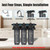 Sink Filter System, with Flow Rate of 0.53 GPM, Reduces Sediment & Odor, Easy