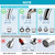 Filtration System, Reduces 99% Chlorine & Odor, with 1 Filter, White (T1)