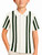 Yoimira Boys Button Down Knit Shirt Short Sleeve