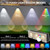 Waterproof for Wall, Yard, Patio, Pool, Porch, Holiday Decor