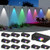 Solar LED Wall Light, RGB Color Changing Spotlight - Waterproof | Outdoor Garden Path
