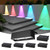 Fence Lights Solar Powered, Solar Lights Outdoor, 10 Colors