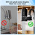 Chlorine & Odor Removal with 3 Water Filter（T1-Black）