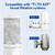 Lifetime, Reduces Chlorine, Taste and Odor T1/T2 T6-CTO Filter（Pack of 3）