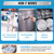 Dishwasher Detergent Booster Prewash Powder