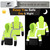 Pullover,Hi-Vis Safety Hoodie Pullover Sweatshirt