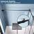 Tempered Glass,Shower Glass Panel,Matte Black