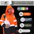 Mesh, Class 3 HighVisibility Rain Gear,Removable Hood