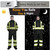 Men Interior Mesh, Class 3 HighVisibility Rain Gear,Removable Hood