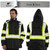 sesafety Hi Vis Rain Jacket, Rain Suits for Men Waterproof