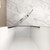 AMAPO Frameless Pivot Shower Door 30x72 Inch,1/4" Tempered Glass