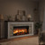42" Modern Electric Fireplace with Mantel