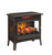 duraflame Freestanding Electric Fireplace Stove Heater with 3D Flame Effect for 1,000 Sq. Ft, Bronze