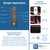 Touchstone Sideline Elite Smart 60” WiFi-Enabled Electric Fireplace