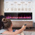 72 Inch Wall Mounted Electric Fireplace with Remote Control & Touch Screen