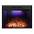 36'' Electric Fireplace Inserts, Recessed & Built in Wall Electric Fireplace Heater with Fire Crackling Sound