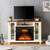 36'' Electric Fireplace Inserts, Recessed & Built in Wall Electric Fireplace Heater with Fire Crackling Sound